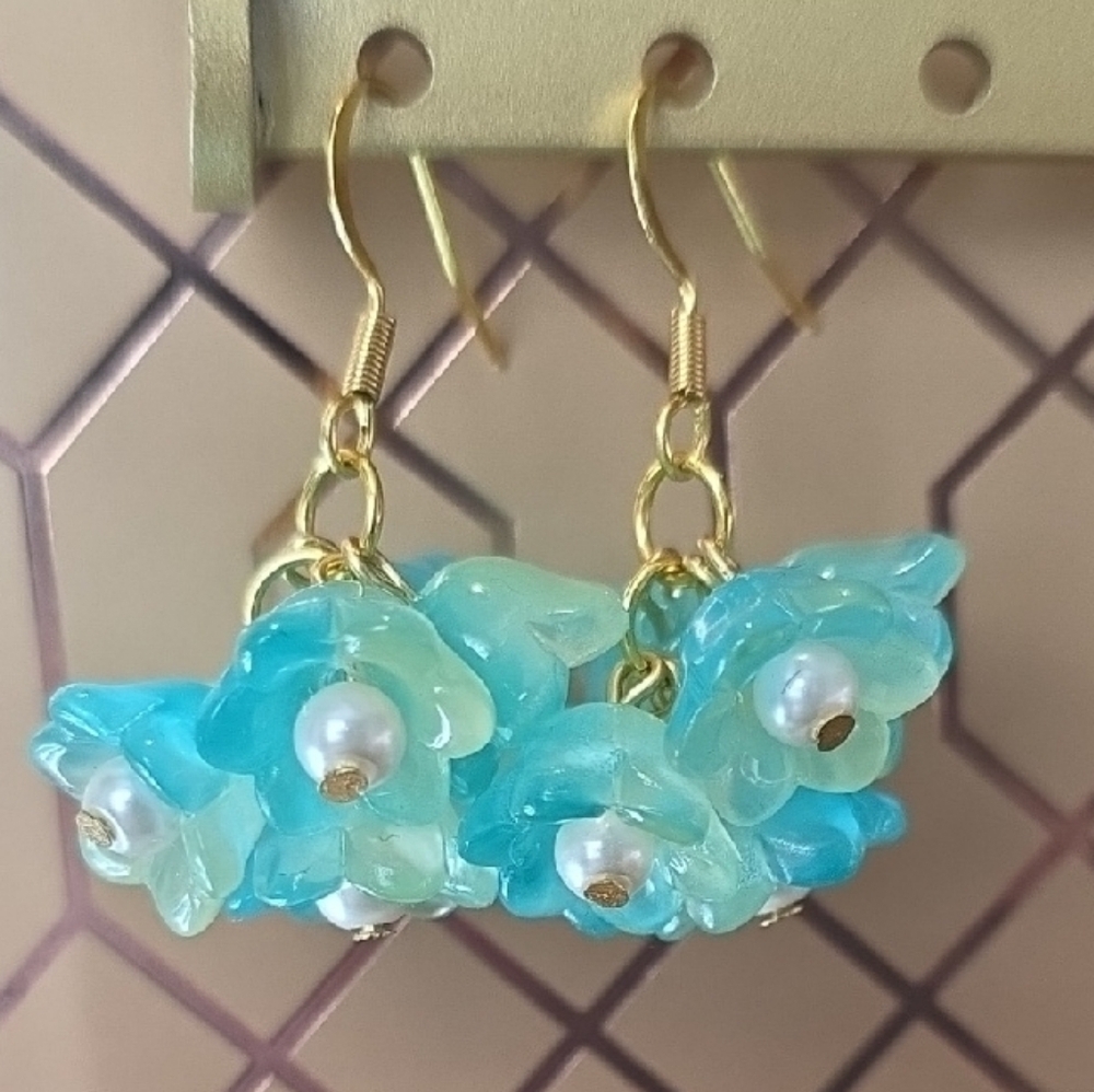 Handmade Flower Earring